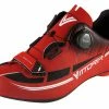 Vittoria Fusion 2 Road Cycling Shoes, Red/Black | Road Bike
