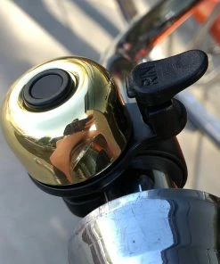Serfas Brass-Single Strike Handlebar Bell (Gold) | Bells & Horns -New Triathlete Store 1utFow2N d wBHLCC7wyGLI0E