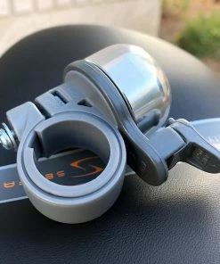 Serfas Aluminum-Single Strike Handlebar Bell (Silver) | Bells & Horns -New Triathlete Store 2MtGQBILOgafpFFyLWg48uGWE