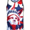 INKnBURN Men's Liberty & Justice Singlet (2XL) 2019 | Sleeveless