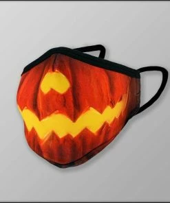INKnBURN Jack-o'-lantern 3-Layer Face Mask | Other