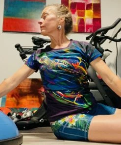 INKnBURN Women's Honu (Sea Turtle) Tech Shirt, Small 2021 | Short Sleeve Top -New Triathlete Store 5kg27ZG4Hx0zyGSuxO61Cmhu8