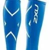 2XU Unisex Non-Stirrup Calf Guard - 1987b (Royal Blue/Royal Blue - M) Size Medium | Calf Covers