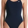 Nike Hydrastrong Lace-Up Tie Back One-Piece, Midnight Navy (Size 34) | Cycling Shorts