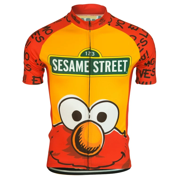 Brainstorm Gear Sesame Street Men's Elmo Cycling Jersey | Short Sleeve 12 Brainstorm Gear Sesame Street Men's Elmo Cycling Jersey | Short Sleeve - Image 10