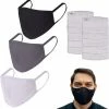 The Triathlete Store Cotton Reusable Face Masks - 3 Masks With 10 Filters | Bandanas -New Triathlete Store 83mYVMeZmgyxc1WvCK7LeNvb0