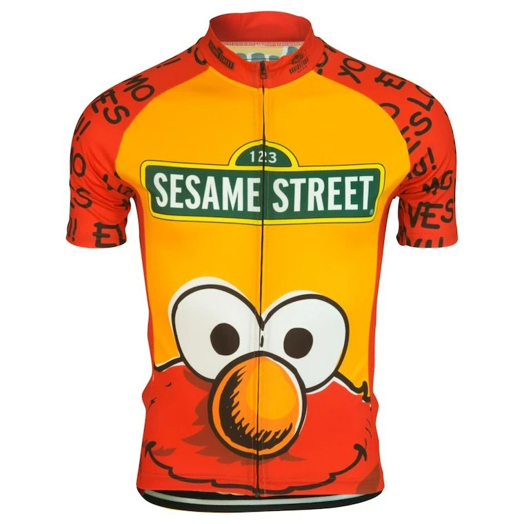 Brainstorm Gear Sesame Street Men's Elmo Cycling Jersey | Short Sleeve 7 Brainstorm Gear Sesame Street Men's Elmo Cycling Jersey | Short Sleeve - Image 5