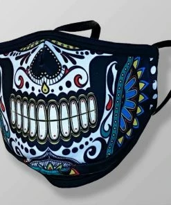 INKnBURN Calavera 3-Layer Face Mask | Bandanas 11 INKnBURN Calavera 3-Layer Face Mask | Bandanas -New Triathlete Store 8 Knh39ByootfNnhI3dz BKU