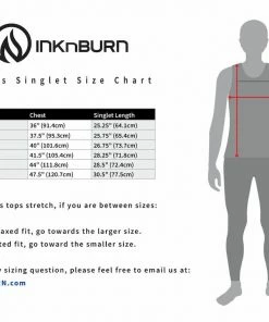 INKnBURN Men's Run Or Diemond Singlet (S, M, L, XL, 2XL) | Bike Tanks -New Triathlete Store 9Gt3cRjaPopD5VZjLYlubTzEA 3