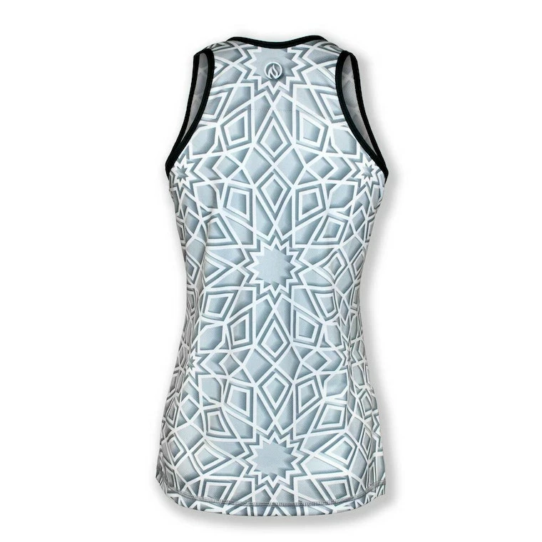 INKnBURN Women's Starburst Lace Singlet (XL) | Bike Tanks 4 INKnBURN Women's Starburst Lace Singlet (XL) | Bike Tanks - Image 2