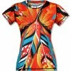 INKnBURN Women's Feather Tech Shirt (XXS) | Clothing -New Triathlete Store BhkiAMaR4zn2AksnBZNiq3Yw