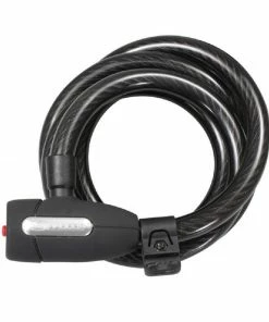 Serfas KL-501 Keyed & Coiled Cable Lock W/ Bracket 2019 | Cable Locks