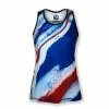 INKnBURN Women's RWB Singlet (XS) | Sleeveless