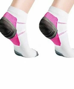 The Triathlete Store Unisex Ankle Compression Socks Assorted Colors - 6 Pairs | Short Socks -New Triathlete Store DIaGro1Iqtxdf1cVtEEFWHjH0