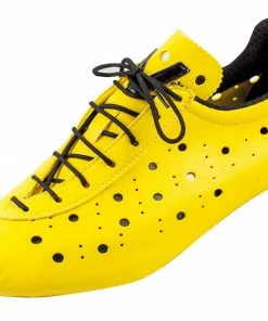 Vittoria 1976 Classic SPD Nylon TPU Sole Cycling Shoes (Yellow) | Road Bike