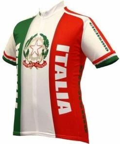World Jerseys Italia Men's Cycling Jersey | Short Sleeve