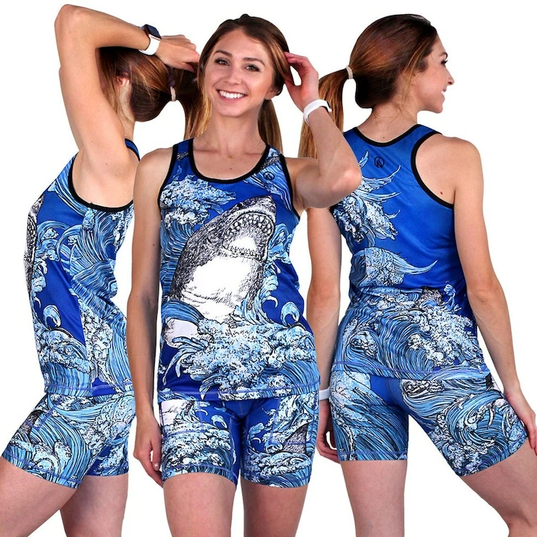 INKnBURN Women's Shark Tank Top (XXS, XS) 2019 | Sleeveless 3 INKnBURN Women's Shark Tank Top (XXS, XS) 2019 | Sleeveless