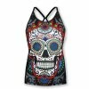 INKnBURN Women's Calavera Camisole (L, XL) | Sleeveless -New Triathlete Store HwzU1o 1nsqXxWElE3Csa8ihw