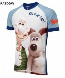 The Triathlete Store Wallace And Gromit Men's Cycling Jersey | Short Sleeve