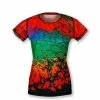 INKnBURN Women's Playing With Fire Tech Shirt (M, L) | Short Sleeve -New Triathlete Store J1O oZv z4jM2zdj3KZEfdz k
