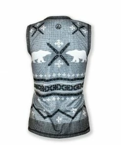 INKnBURN Women's Polar Bear Sleeveless Sweater Vest Tech Shirt (2XL) -New Triathlete Store JlZXr53 L2Rh iohsYRm UIiQ
