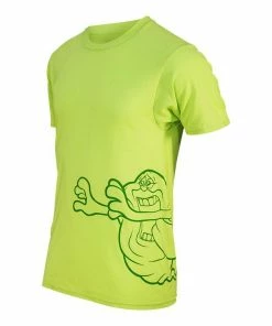 Brainstorm Gear Men's Ghostbusters Slimer Tech Shirt | Bike T-Shirts