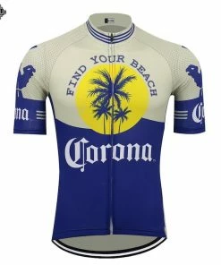Corona Beer FIND YOUR BEACH Men's Cycling Jersey | Short Sleeve