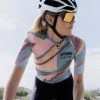 Attaquer Women's All Day Kaleidoscope TEAM Cycling Jersey | Short Sleeve
