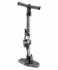 Ultracycle THRUST AL Bicycle Pump, Gray, 160 PSI | Floor Pumps