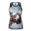INKnBURN Women's Plum Blossom Singlet (XS) | Sleeveless