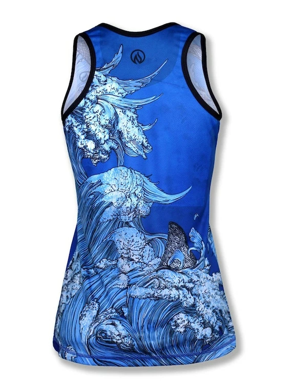 INKnBURN Women's Shark Tank Top (XXS, XS) 2019 | Sleeveless 4 INKnBURN Women's Shark Tank Top (XXS, XS) 2019 | Sleeveless - Image 2