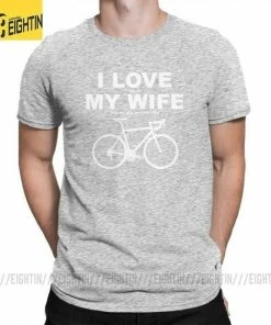 The Triathlete Store I LOVE MY WIFE When MY WIFE Lets Me Buy Another Bike Men's T-Shirt | Bike T-Shirts -New Triathlete Store MfIYsKppVjupV3C8e3NRmCtbo