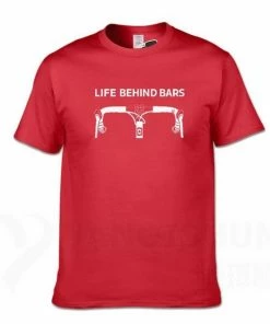 The Triathlete Store Life Behind Bars Men's T-Shirt | Bike T-Shirts -New Triathlete Store MkoojOEm8kmBTAxKsBhnxNQYA