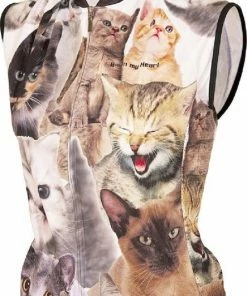 It's In My Heart Cats Women's Sleeveless Cycling Jersey