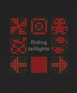 The Triathlete Store USB Rechargeable Bike Tail Light Smart Bicycle Turn Signal Lights -New Triathlete Store NPMiWw8TXA6dXh5Q AbXe 4QM