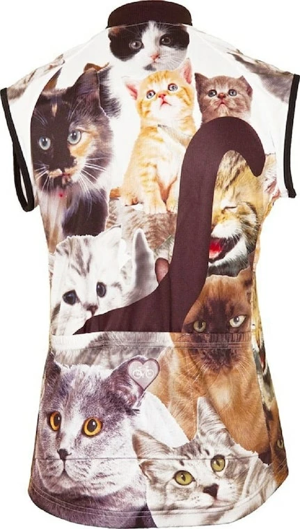 It's In My Heart Cats Women's Sleeveless Cycling Jersey 6 It's In My Heart Cats Women's Sleeveless Cycling Jersey - Image 4