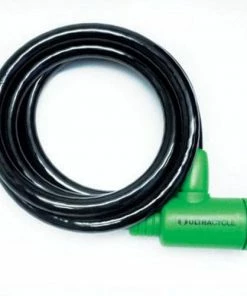 Ultracycle 12MM Integrated Key Bicycle Cable Lock 12 Mm X 6' | Cable Locks