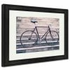 The Triathlete Store Framed Print, Road Retro Bicycle And Concrete Stairs Urban Scene Vintage Styl | Posters