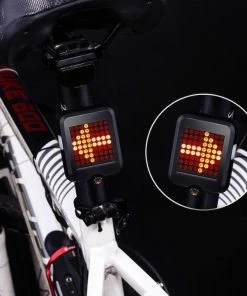 The Triathlete Store USB Rechargeable Bike Tail Light Smart Bicycle Turn Signal Lights -New Triathlete Store OZLwso92llcscN1Elp1oyOBy4