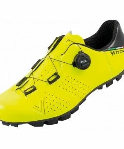 Vittoria Alise' Performance MTB Cycling Shoes (YELLOW FLURO) | Mountain Bike