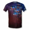 INKnBURN Men's Piranha Tech Shirt (M, L, XL, 2XL) | Short Sleeve