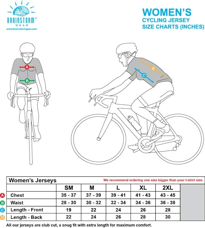 Brainstorm Gear Women's M&M's "Windows" Cycling Jersey | Short Sleeve 4 Brainstorm Gear Women's M&M's "Windows" Cycling Jersey | Short Sleeve - Image 2