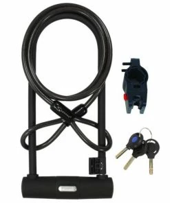 Serfas 290 Mm U-Lock W/Bracket & Cable | U Locks