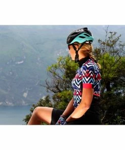 Nalini RAFFINATA 2.0 Women's Short Sleeve Cycling Jersey Blue/Black/Fuschia 2019 -New Triathlete Store SZnPRlhcF SNIXpJRbUc8qiiM