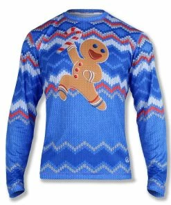 INKnBURN Men's Fast Cookie Long Sleeve Tech Shirt, Medium 2019