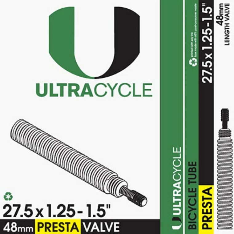 Ultracycle Presta Valve Bicycle Tire Inner Tube | Tubes 14 Ultracycle Presta Valve Bicycle Tire Inner Tube | Tubes - Image 12