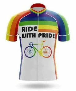 It's In My Heart Ride With Pride Men's Cycling Jersey (2022) | Short Sleeve