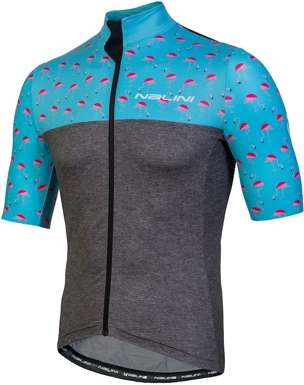 Nalini Pro Centenario Men's Cycling Jersey (Flamingos) 2019 | Short Sleeve 3 Nalini Pro Centenario Men's Cycling Jersey (Flamingos) 2019 | Short Sleeve