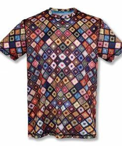 INKnBURN Men's Boho Diamond Tech Shirt (S, M, L, XL, 2XL) | Short Sleeve -New Triathlete Store VvN3mLXnT7zcEbp3qV7dKuQew
