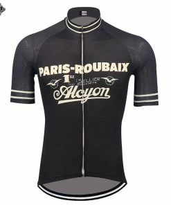Retro Image Apparel Two PARIS-ROUBAIX Men's Cycling Jersey | Short Sleeve